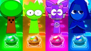 Спрунки 75 уровень - Мультики про Спрунке | МУЛЬТФИЛЬМЫ SPRUNKI в Tiles Hop