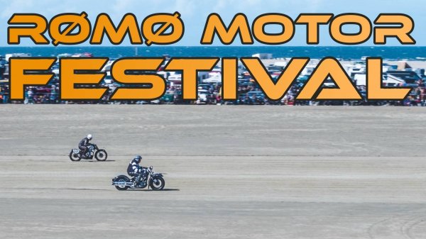 Фестиваль Rømø Motor Festival на острове Ромо в Дании 2025