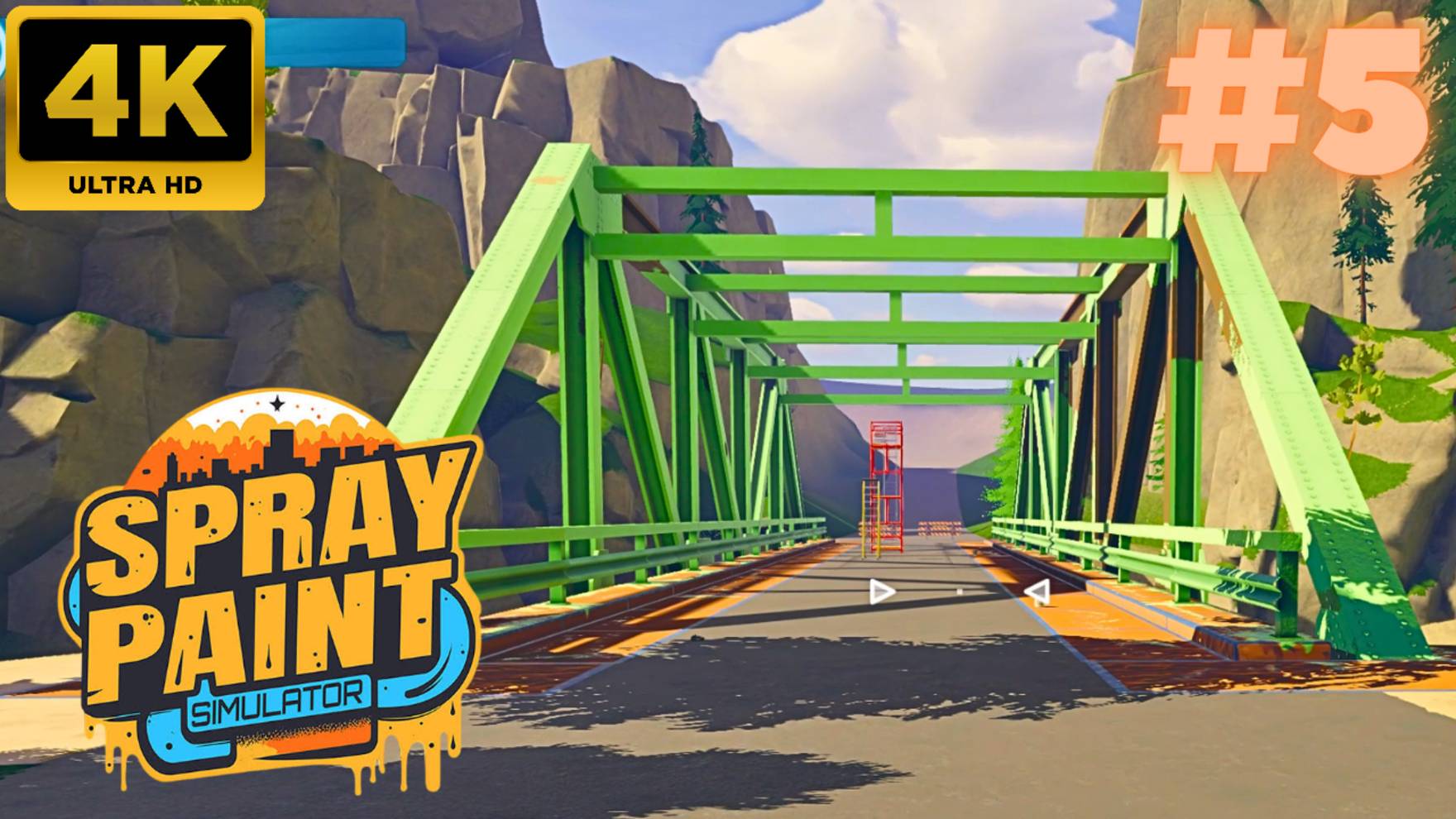 Spray Paint Simulator: Iron Bridge #5 (4K)