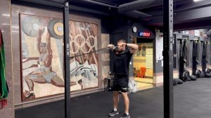 Тяга резины к лицу|Banded face pull