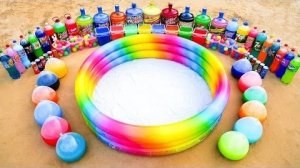 Поэкспериментируйте с Rainbow Pool: Гигантская кола,