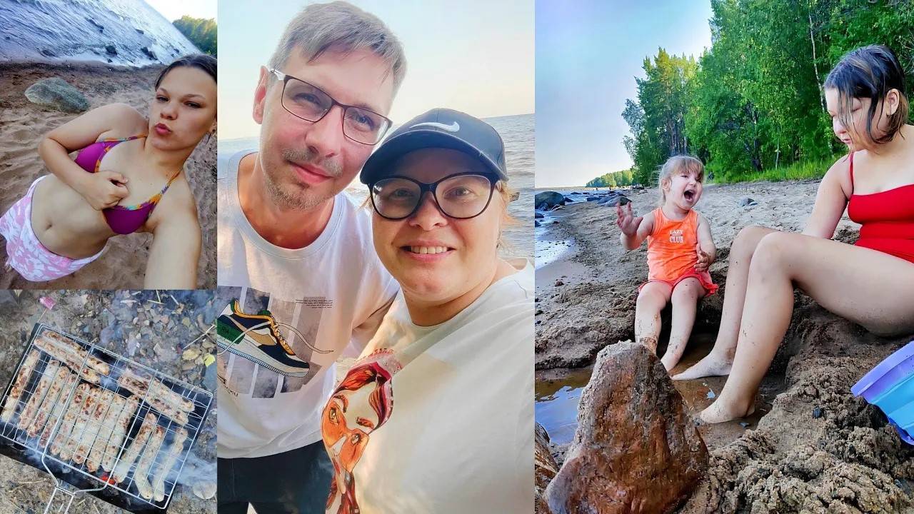 Отдых на берегу  Онежского озера