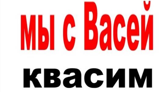 МЫ С ВАСЕЙ - КВАСИМ смотреть онлайн