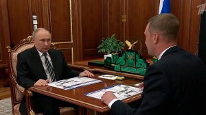 О развитии Саратовской области глава региона Роман Бусаргин рассказал президенту