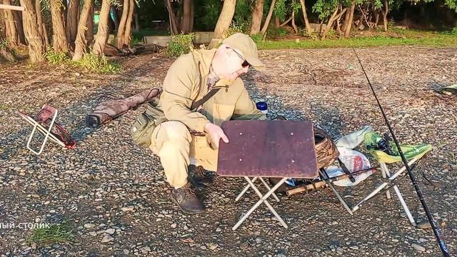 Делаем себе походный столик за пару минут!!! Это очень просто!!! смотреть онлайн