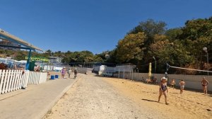 Прогулка по Анапе до пляжа Высокий берег 27.08.25 г (4К)