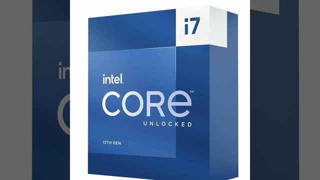 Процессор Intel Core i7-13700F - краткий обзор смотреть онлайн