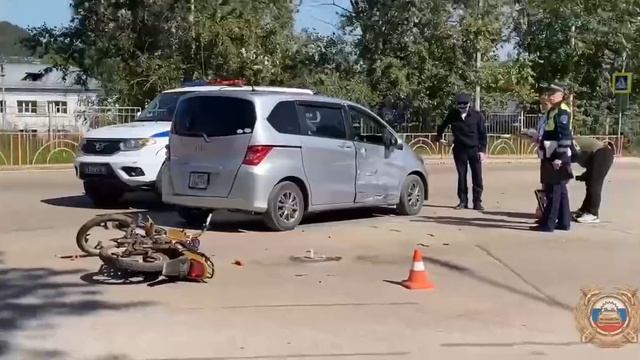 Юные питбайкеры попали в ДТП в Иркутской области смотреть онлайн