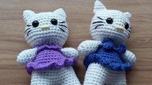 Игрушка Кошечка крючком ч.2 туловище голова.