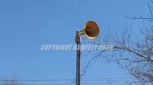 ACA Hurricane 130 Tornado Siren Test Milwaukee, WI 3/11/09