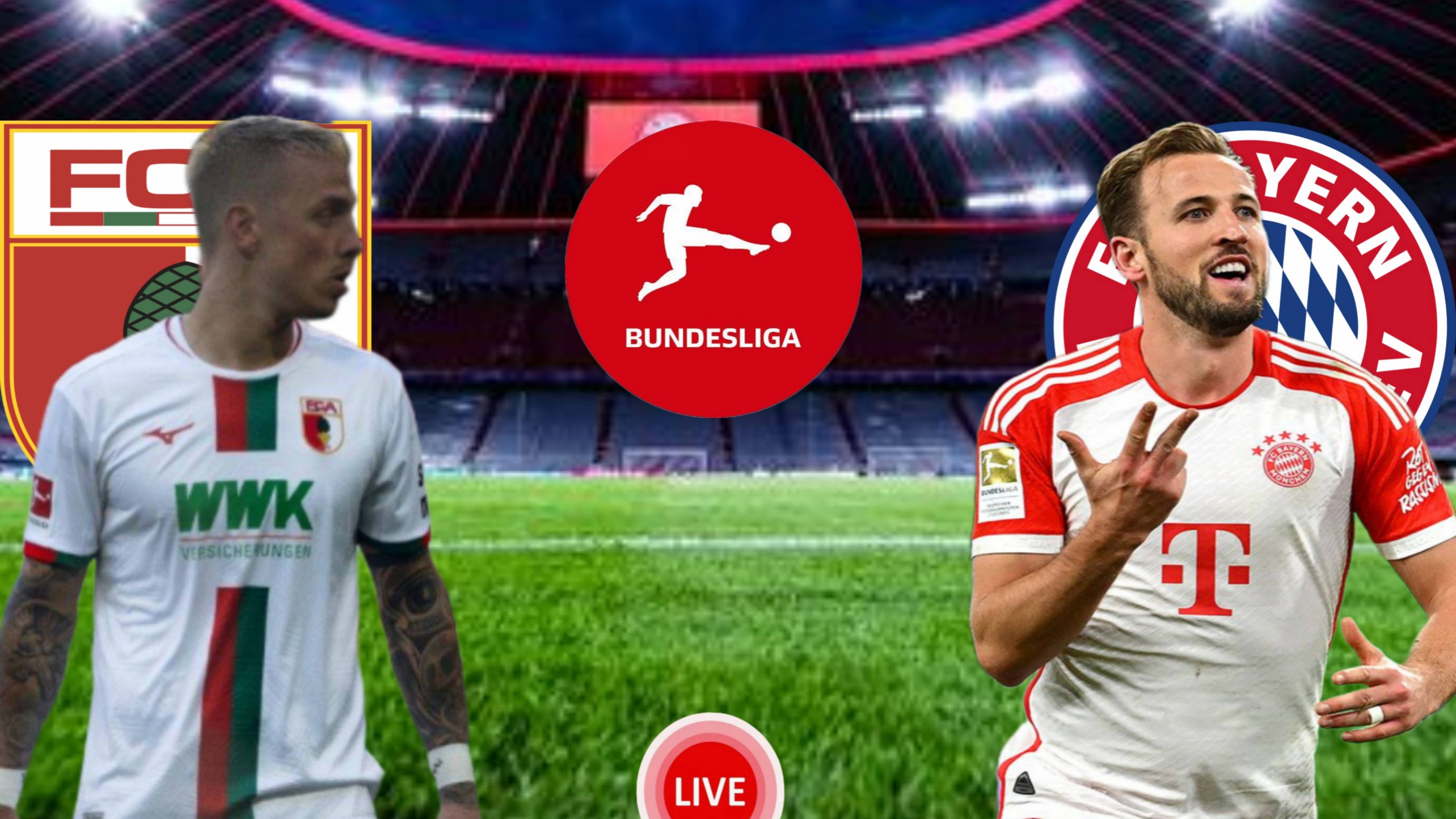 ФУТБОЛ ЧЕМПИОНАТ ГЕРМАНИИ BUNDESLIGA.  АУГСБУРГ - БАВАРИЯ.  ПРЯМАЯ ТРАНСЛЯЦИЯ