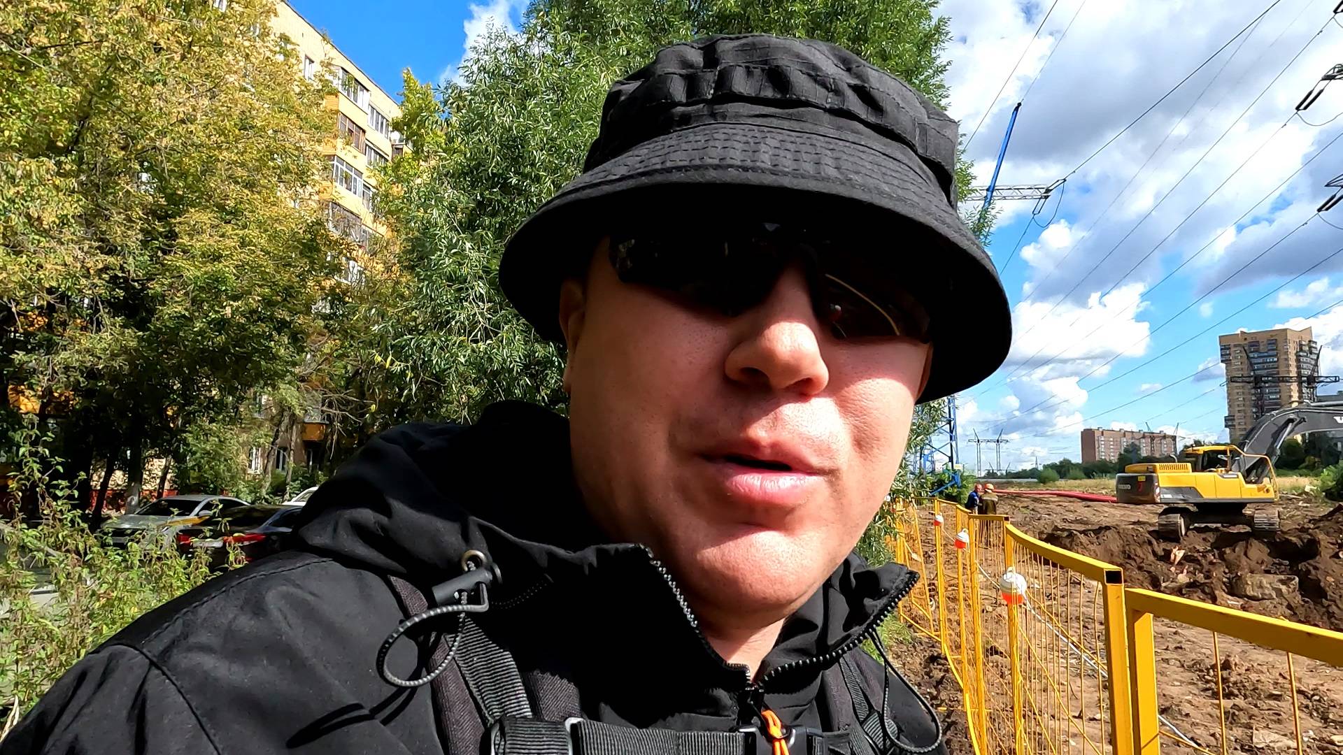 Влог - Реутов Работа по Укладке ЛЭП начались Смотрим. смотреть онлайн