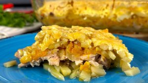 Казалось бы все ПРОСТО и знакомо: картошка и курица, а как же ВКУСНО!