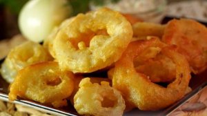 Ароматные и хрустящие. ЛУКОВЫЕ КОЛЬЦА В ПИВНОМ КЛЯРЕ