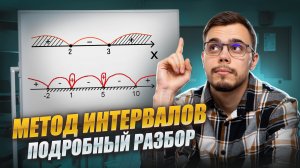 Метод интервалов в ЕГЭ по профилю: разбор алгебры с НУЛЯ I Умскул