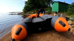 НОВЫЙ КОМПЛЕКТ ДЛЯ РЫБАЛКИ! Лодка Stormline AIR CLASSIC 360 + Мотор MIKATSU M9.9FHS