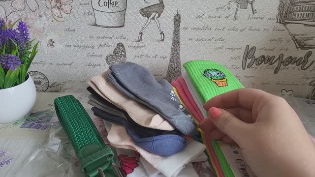 Покупки // Купила детям носочки смотреть онлайн