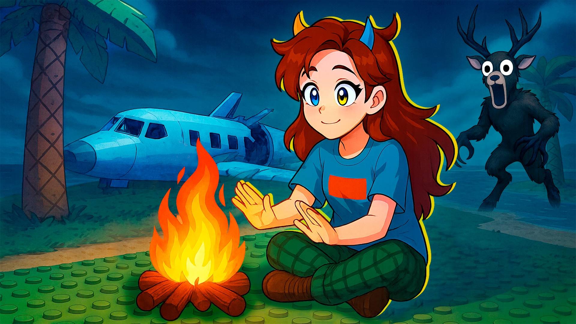 99 НОЧЕЙ в ЛЕСУ на ОСТРОВЕ вк смотреть онлайн