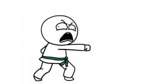 Добряк /  Драка с КикБоксером (Анимация)