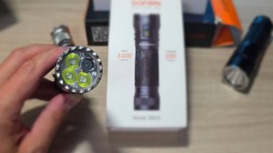 НАШЕЛ КРУТОЙ ФОНАРИК ЗА КОПЕЙКИ!  ОБЗОР SOFIRN SR23 фонарь с  УФ-режимом