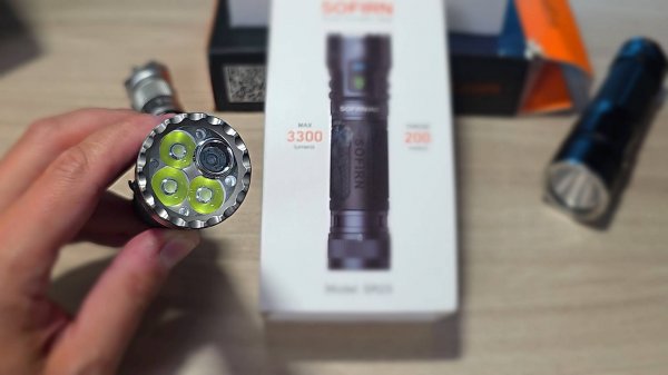 НАШЕЛ КРУТОЙ ФОНАРИК ЗА КОПЕЙКИ! ОБЗОР SOFIRN SR23 фонарь с УФ-режимом
