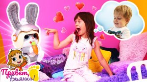 Кто пришёл в гости к Бьянке? Музыкальный кролик МИ-МИ Вивид Фелла для малышей!