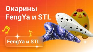 Обзор окарин FengYa и STL. Звучание, диапазон, строй. Музыкальные примеры | Глинки.ру Testroom