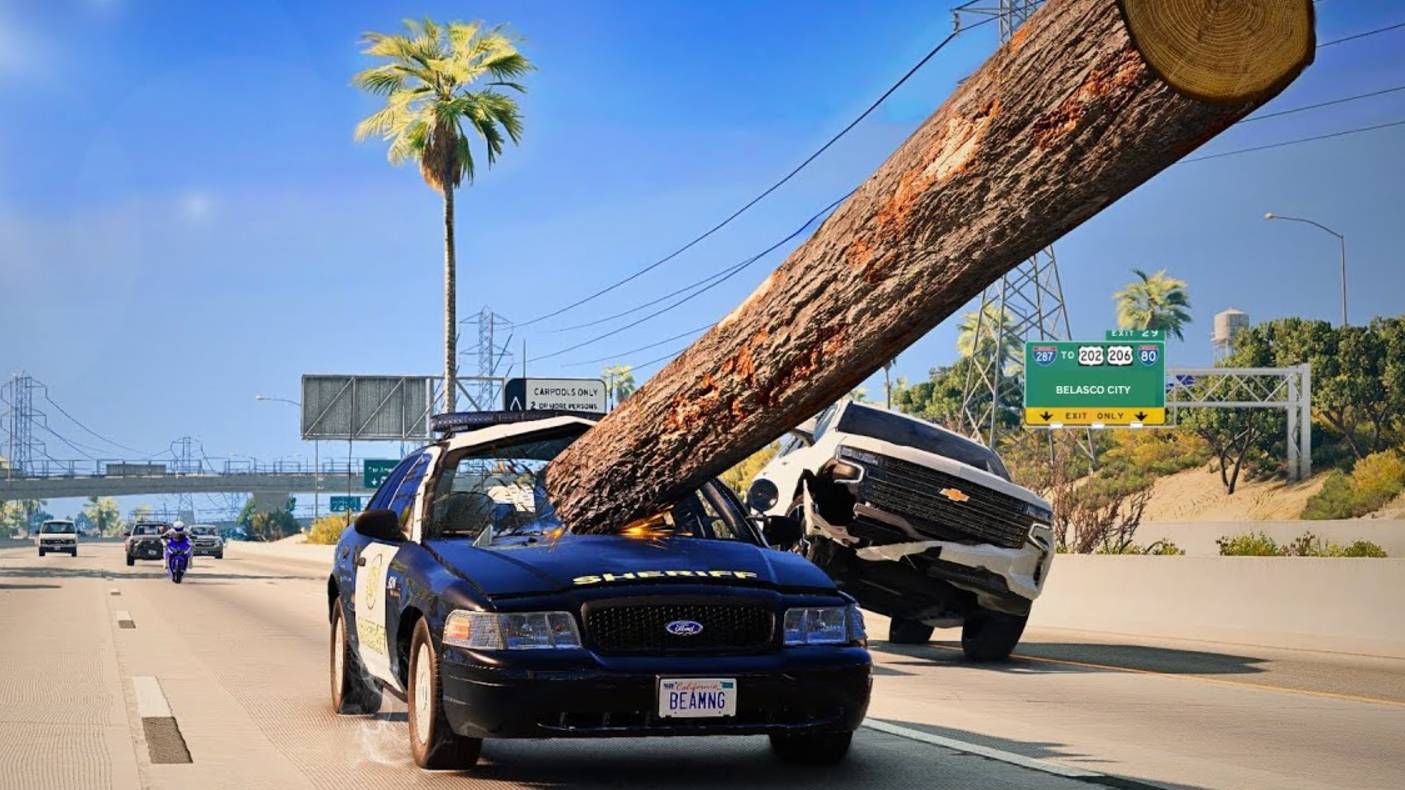 🤩🎥👍 СМЕРТЕЛЬНАЯ СКОРОСТЬ! Самые ЭПИЧНЫЕ и РЕАЛИСТИЧНЫЕ аварии в BeamNG Drive 🎬💥