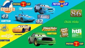 Обзор | MATTEL | Тачки | Команды DINOCO и hostile takeover Bank (htB)