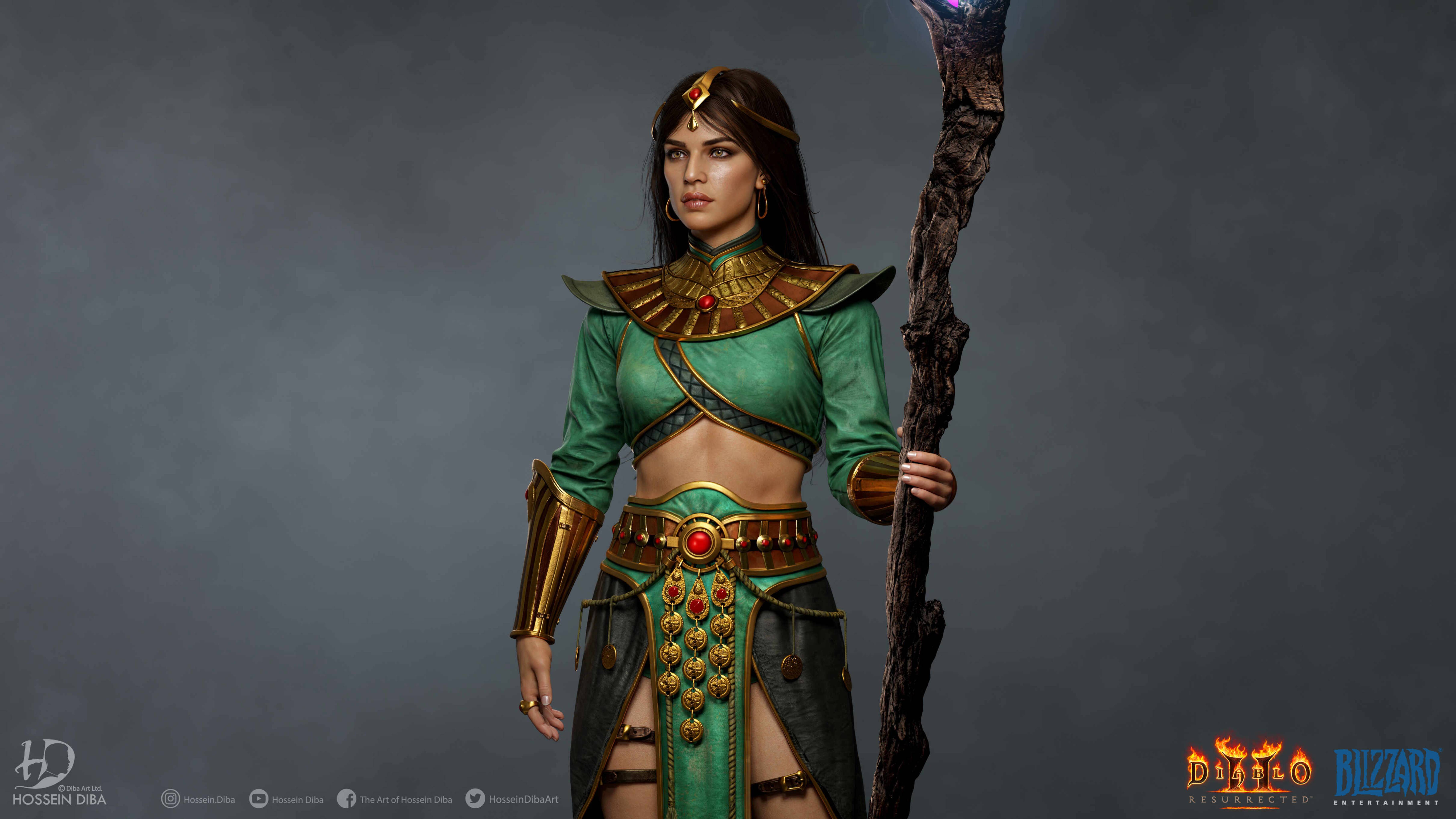 Diablo 2 Resurrected - волшебница (стрим номер 4)