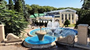 Ессентуки. Центральный вход в Курортный парк. Фонтаны.