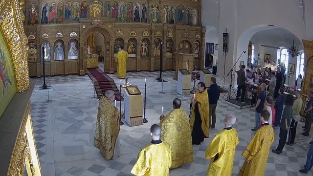 06.07.2024г. Всенощное бдение в Феодоровском соборе смотреть онлайн