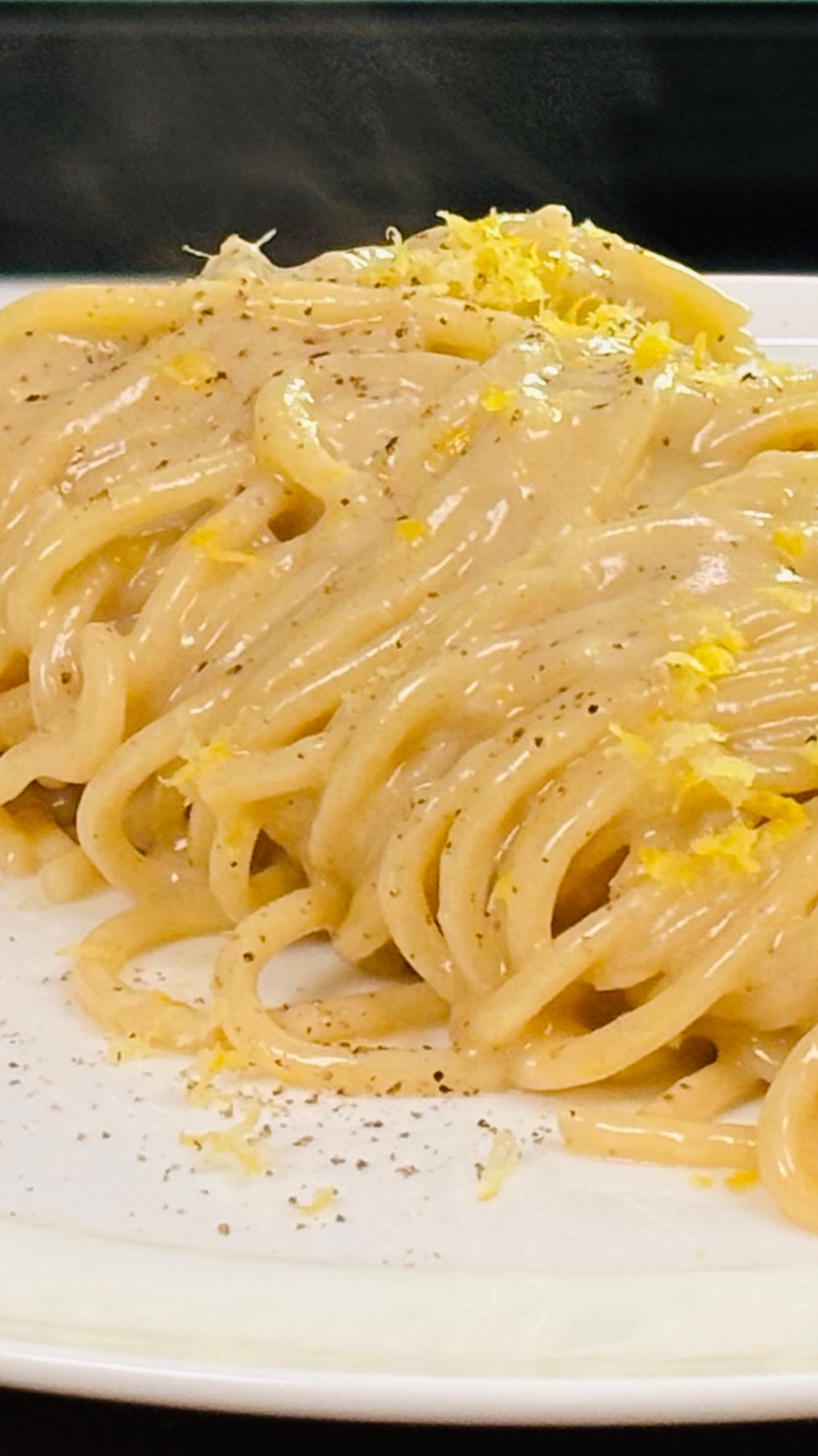 СПАГЕТТИ С АНЧОУСАМИ И ЛИМОННОЙ ЦЕДРОЙ — 15 минут до Италии!🍝