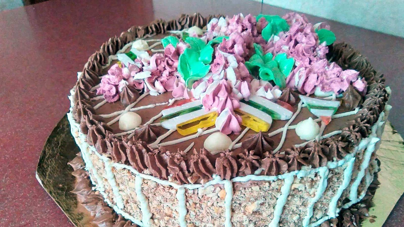 Коржи для киевского торта смотреть онлайн