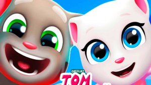 ГОВОРЯЩИЙ ТОМ И ЕГО ДРУЗЬЯ - ПОГОНЯ ЗА КОНФЕТАМИ ИГРОВОЙ МУЛЬТИК ДЛЯ ДЕТЕЙ И МАЛЫШЕЙ