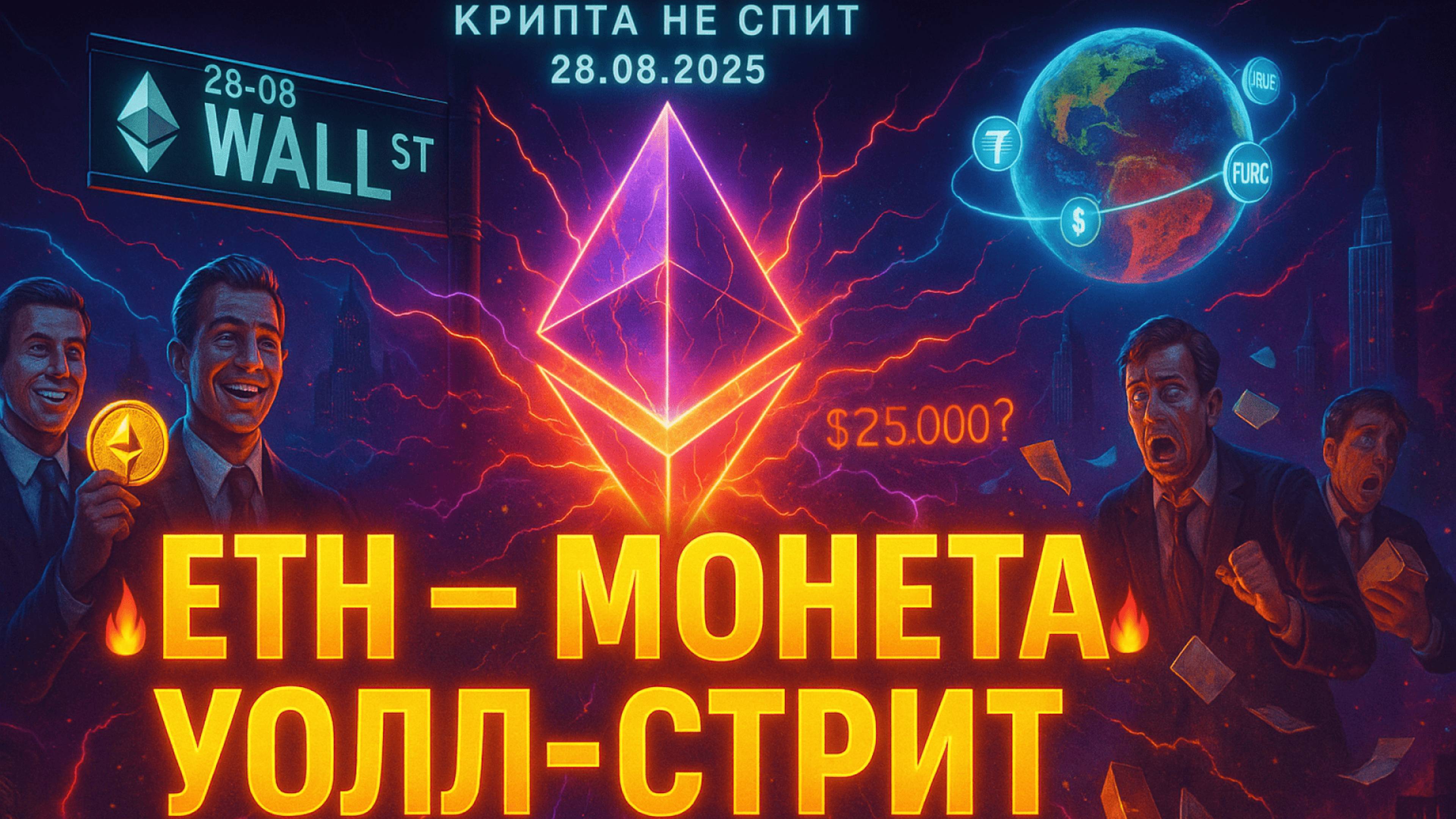 КРИПТА НОВОСТИ 28.08.2025 | ЭФИРИУМ СКУПАЕТ УОЛЛ-СТРИТ | БИТКОИН УСПОКОИЛСЯ | ДОЛЛАР ТЕРЯЕТ ВЛИЯНИЕ смотреть онлайн