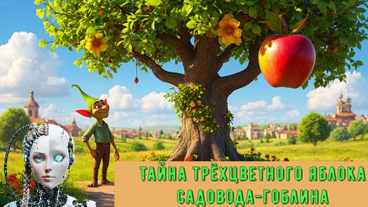 ✨ Тайна трёхцветного яблока садовода-гоблина ✨