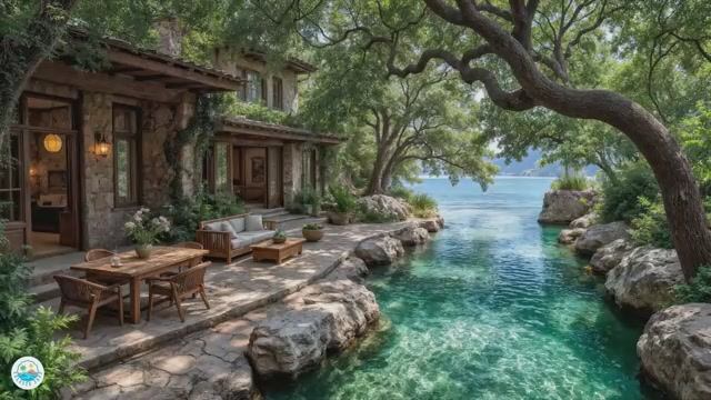 Tranquil Summer Jazz By The Lake – Positive Jazz Tunes In The Forest For A Peaceful Morning Retreat смотреть онлайн