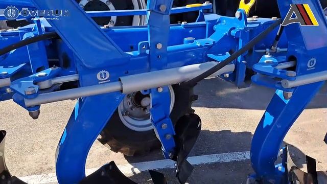 Плуг оборотный навесной OVERUM Vari Flex On-land смотреть онлайн