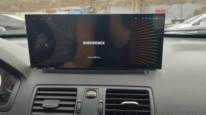 Volvo XC90 магнитола Android широкоформатная с крутым QLED дисплеем