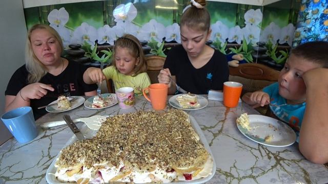 мукбанг домашний торт смотреть онлайн