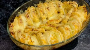 Запеканка из кабачков и картофеля в духовке