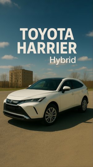 Привезли для заказчика Toyota Harrier Hybrid. Как вам?