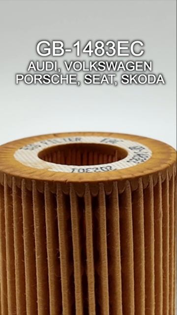 Масляный фильтр для AUDI, PORSCHE Macan, SEAT, SKODA, VOLKSWAGEN. Артикул GB-1483EC от BIG FILTER