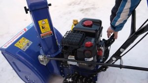 Самая крутая снегоуборочная машина! Master Yard 7522!