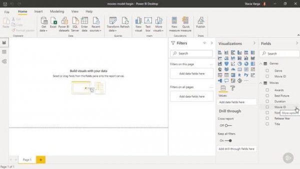 3.05. Creating Data Models - Reviewing and Changing the Demonstration Model's Properties