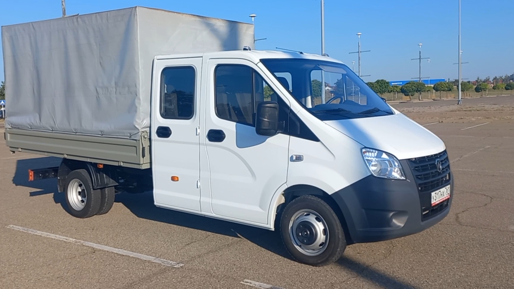 ГазельНекст двухрядная кабина, дизель,, круизконтроль, кондиционер, пробег 20т.км., год выпуска 2024