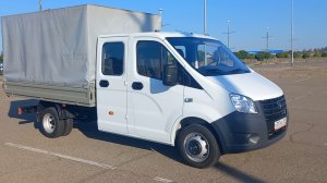 ГазельНекст двухрядная кабина, дизель,, круизконтроль, кондиционер, пробег 20т.км., год выпуска 2024