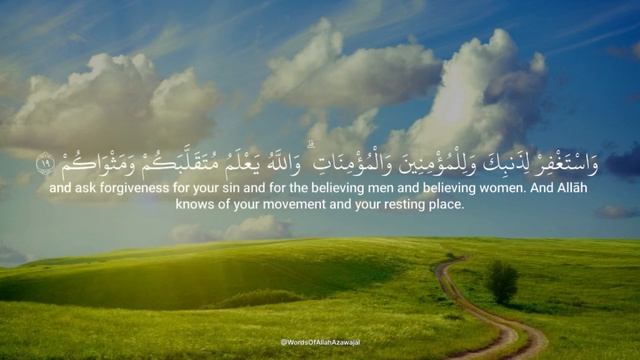 Красивое чтение Корана Ясир ад Даусари сура 47 смотреть онлайн