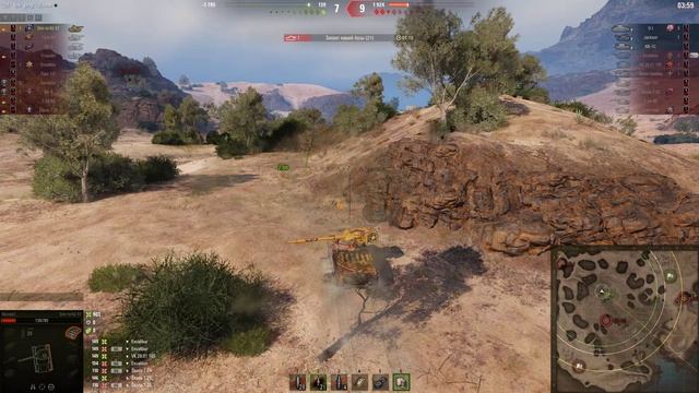 Пустынный гладиатор World_of_tanks